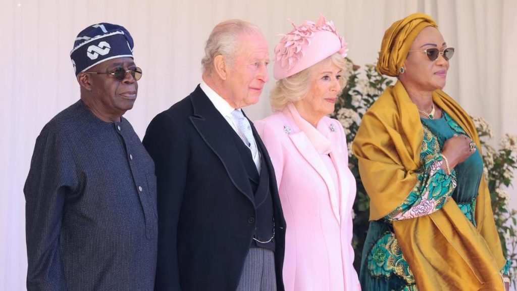 King Charles welcomes Nigeria president at state visit