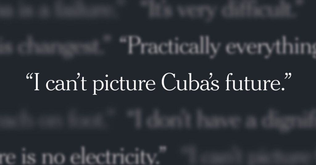 How the Cuba Fuel Crisis Is Affecting Everyday Life