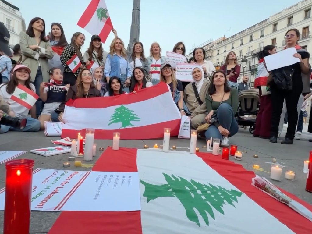 Vigil held in Madrid for victims of Israeli strikes on Lebanon | News