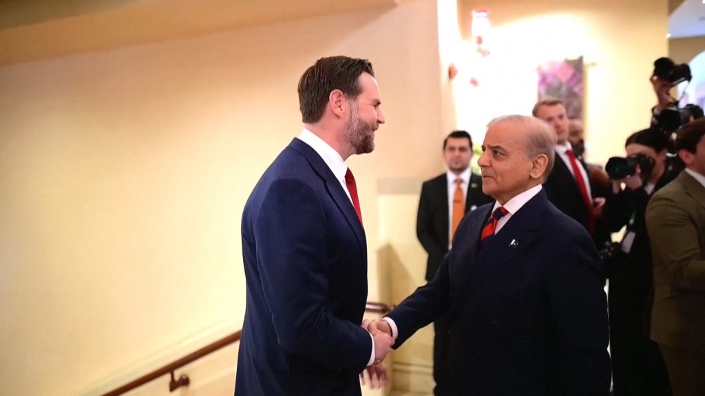 Video: JD Vance meets with Pakistani PM ahead of Iran talks | Politics