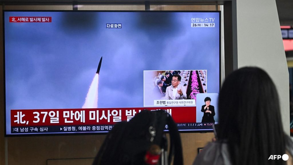North Korea fires ballistic missile into Yellow Sea: Seoul