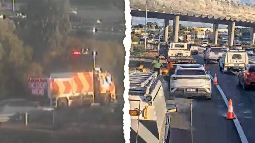 Perth traffic: Vehicle rollover on Leach and Tonkin Highway intersection causing peak hour chaos
