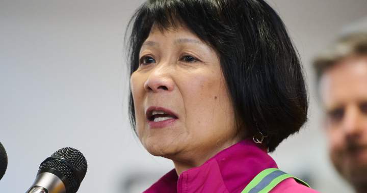 Incumbent Toronto Mayor Olivia Chow launching re-election bid – Toronto