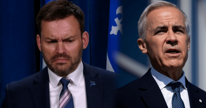 Quebec’s PQ leader defends Alberta referendum plan, rebukes Carney criticism