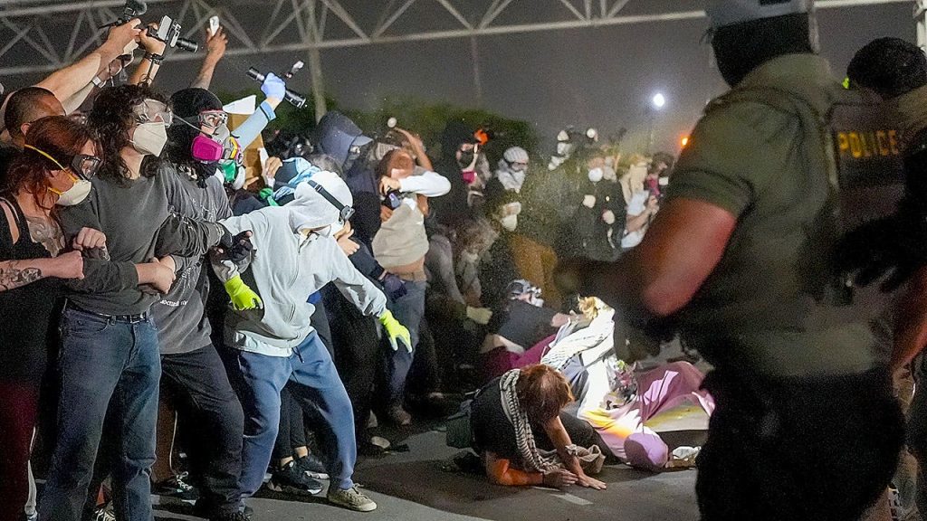 Mayor Baraka’s Newark police absent as ICE deploys pepper spray at protest