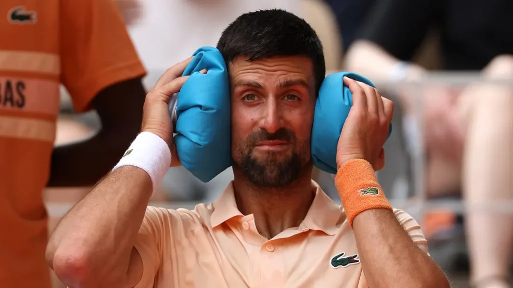 Djokovic snaps at French Open cameraman before stunning upset loss