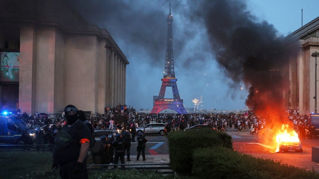 45 arrested in Paris as PSG Champions League celebration turns violent