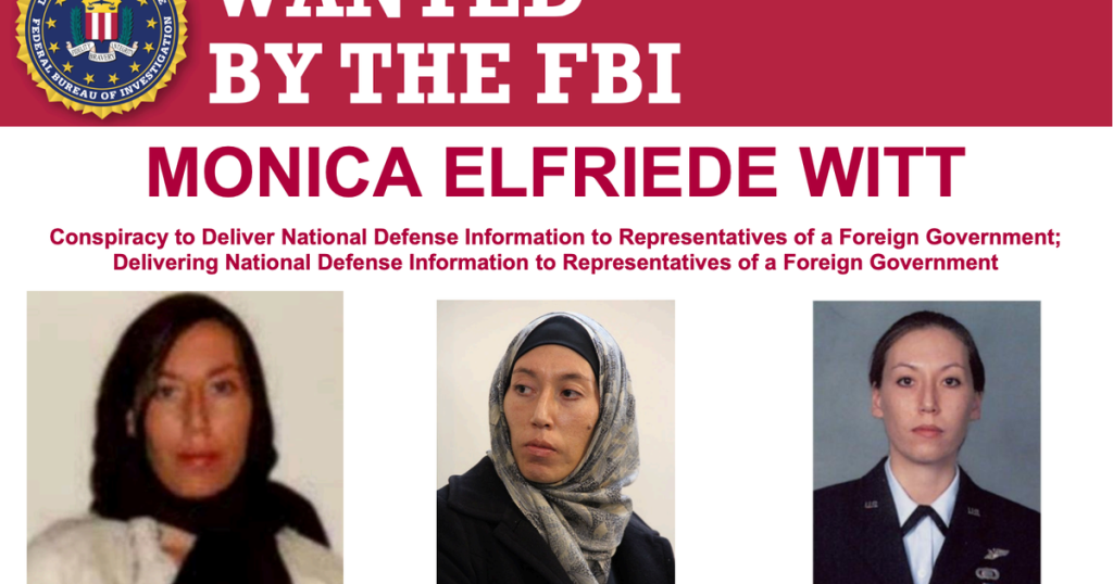 FBI offers $200,000 for info on ex-Air Force officer charged with spying for Iran