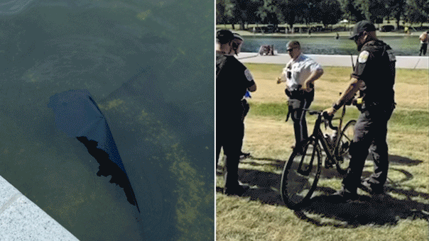 Trump vows jail time after recent arrests at Lincoln Memorial Reflecting Pool