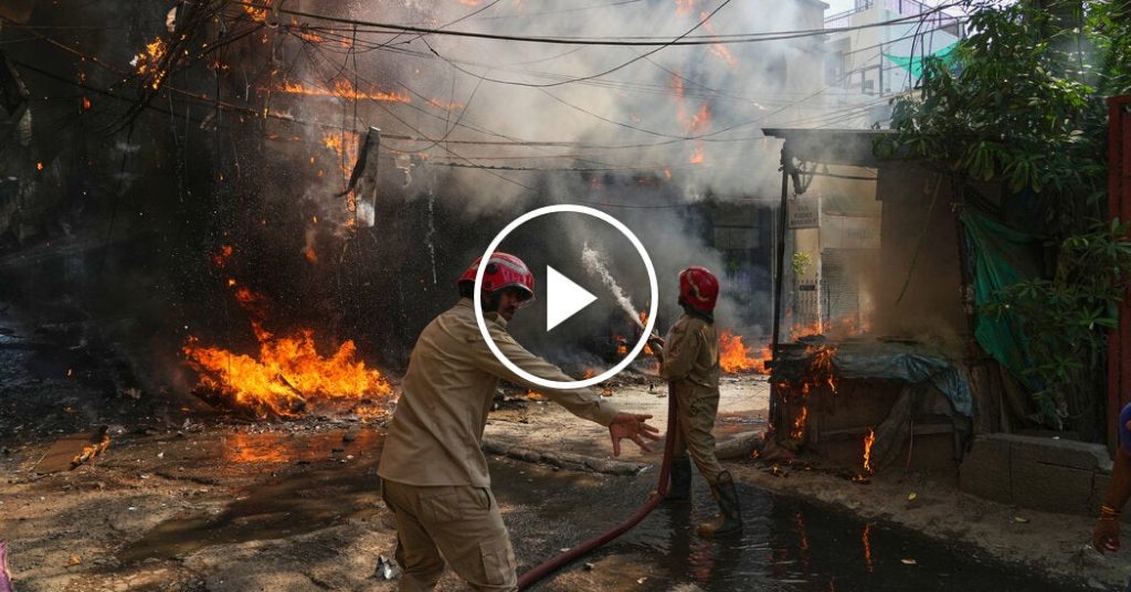New Delhi Hotel Fire Kills at Least 21 People, Officials Say