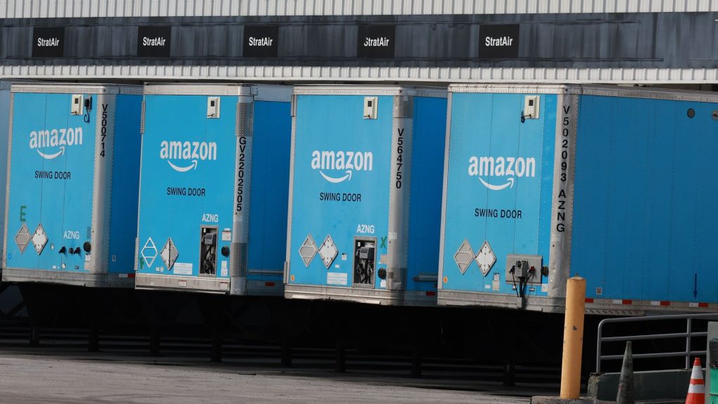 Amazon trucking expansion sparks freight stock sell-off