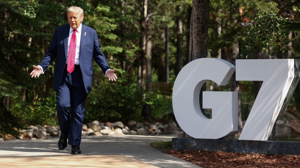 Trump heads to G7 summit after reaching deal to end war with Iran