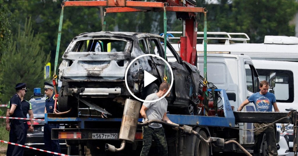 Russian Military Official Killed in Car Explosion Near Moscow