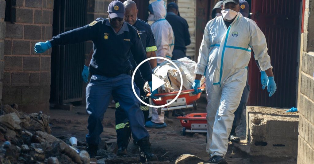 At Least 12 Killed in Johannesburg Attack, South African Police Say