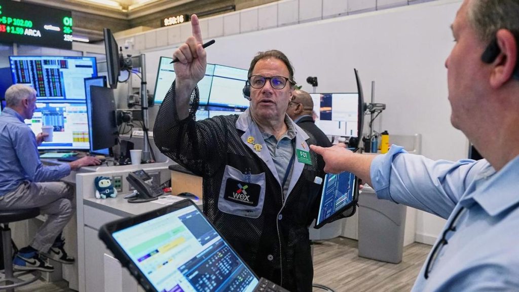 Wall Street opens near record levels amid AI optimism
