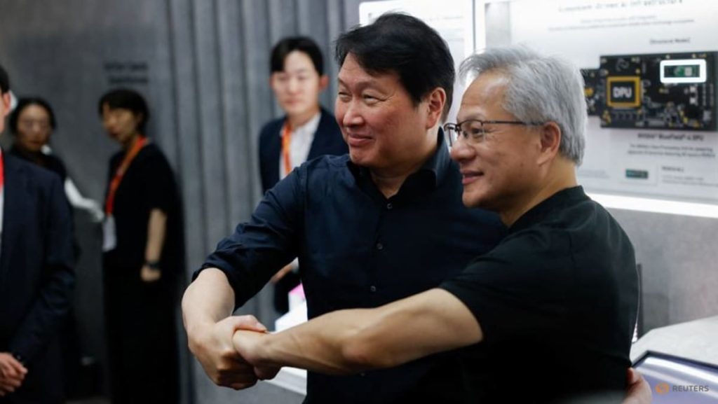 Nvidia, SK to detail cooperation plan as Jensen Huang flags prolonged chip shortage