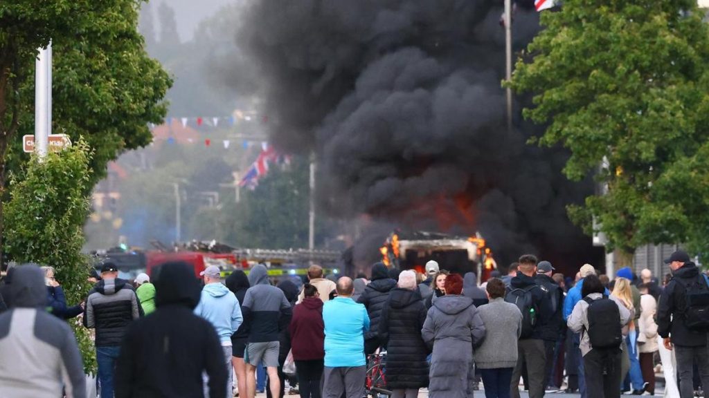 UK calls for calm after 'barbaric' NIreland stabbing