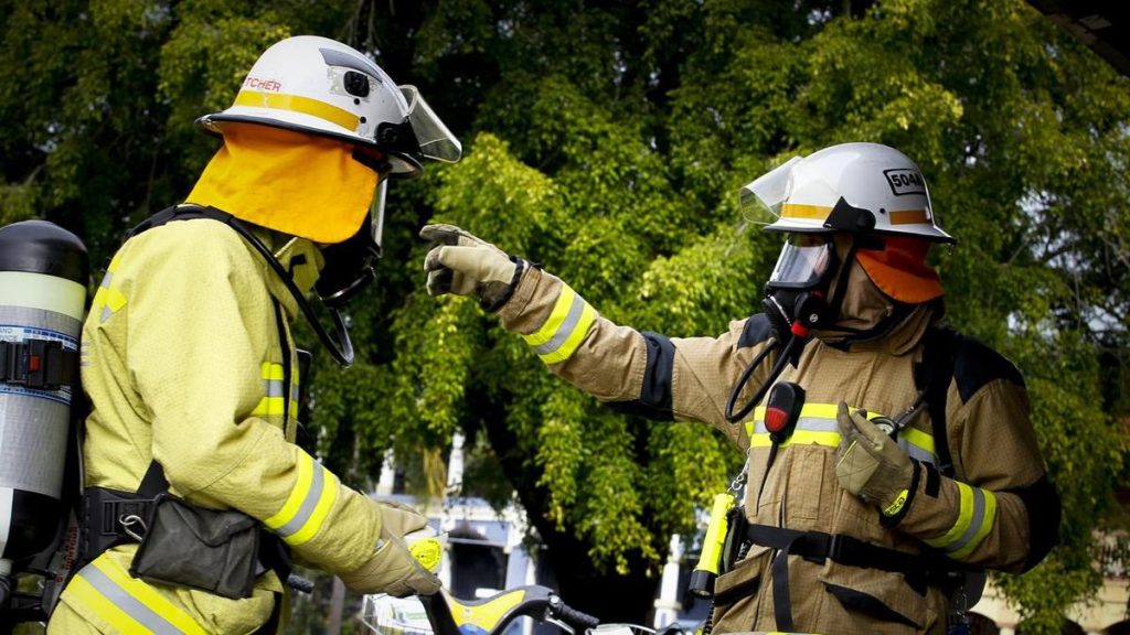 Man dead, two seriously burned as fire guts house