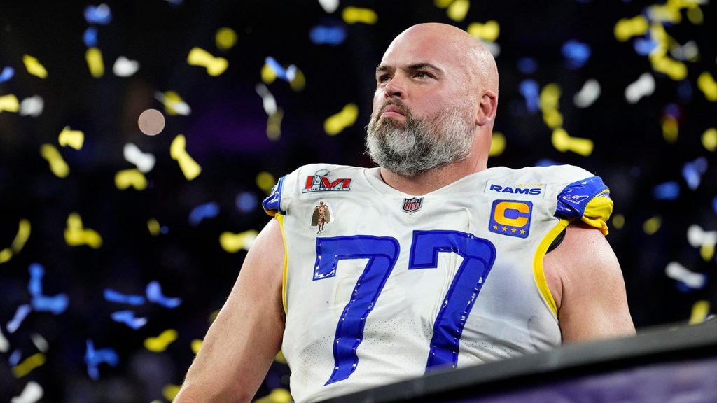 Andrew Whitworth says he’s been texting Aaron Donald about Rams return