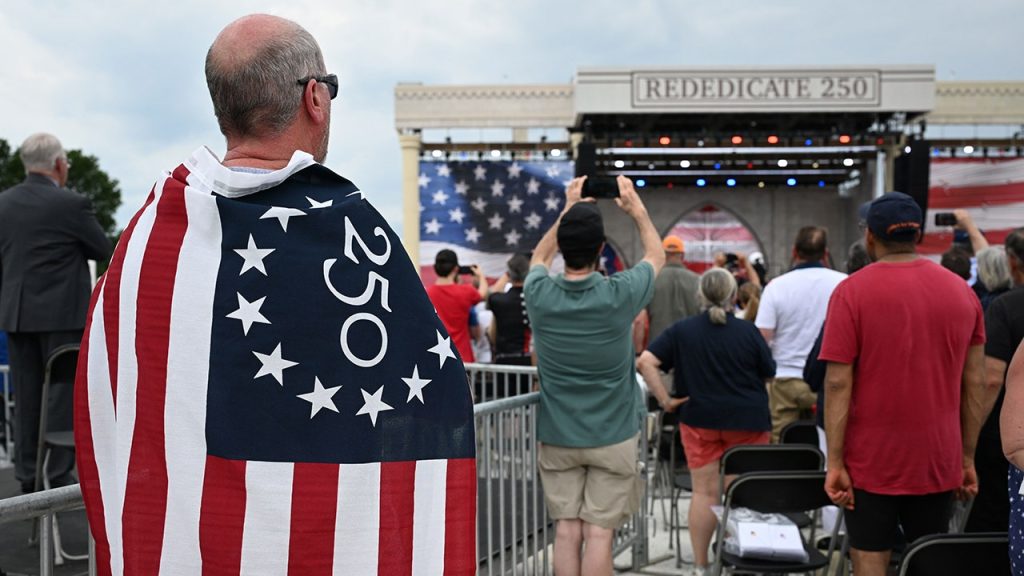 Most Americans describe US in negative terms as 250th anniversary nears