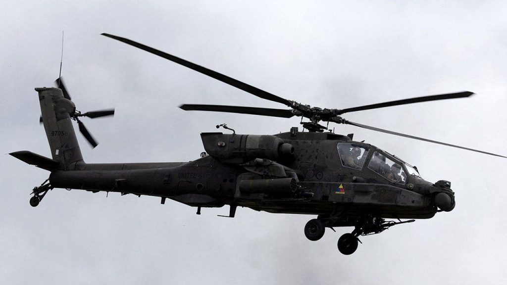 US Army helicopter goes down, but Trump says ‘pilots are fine’