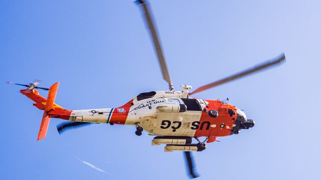 Coast Guard helicopter crashes in Alaska, injuring 4 crew members