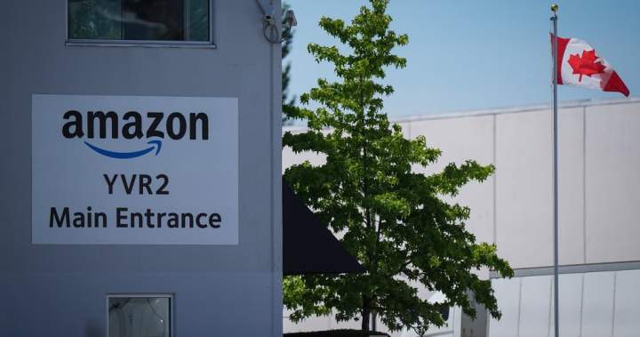 Amazon caused breakdown of 1st contract talks at B.C. unionized fulfilment centre: mediator