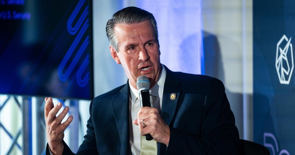 Trump-backed Rep. Barry Moore projected to win runoff in Alabama GOP Senate primary, aiming to replace Tuberville