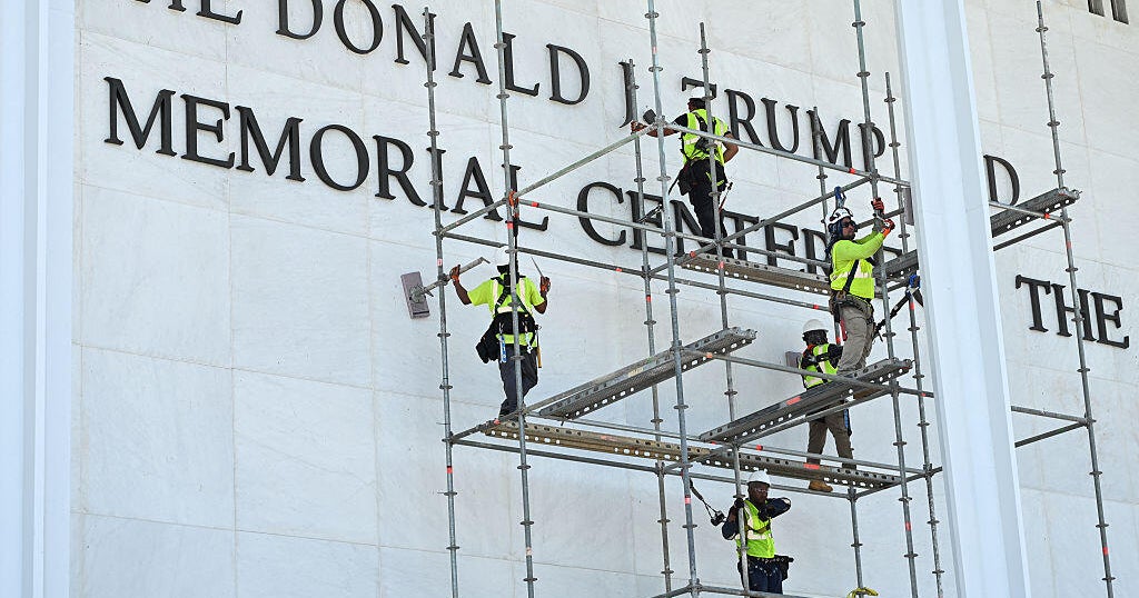 Judge denies last-minute attempt to stop removal of Trump’s name from Kennedy Center