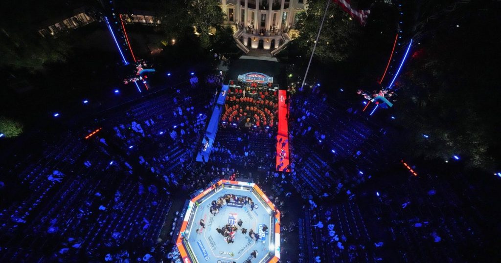 FBI disrupts alleged plot to attack White House UFC event with explosive-laden drones, sources say