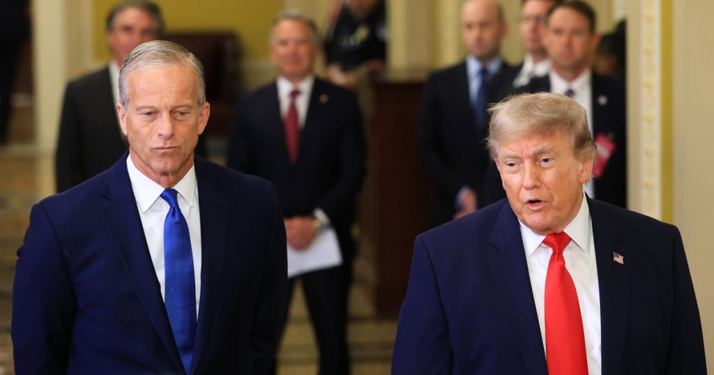 Trump meets with GOP senators after refusing to sign housing bill