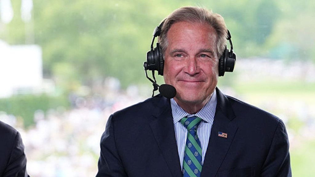 Jim Nantz delivers emotional tribute to CBS Sports colleague at Memorial