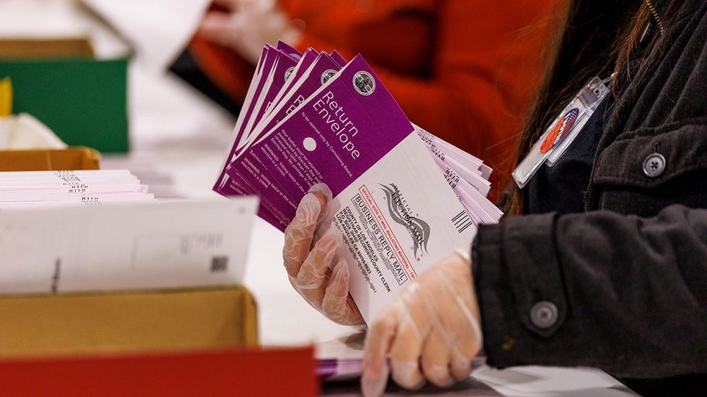California election delays traced to mail voting system, expert says