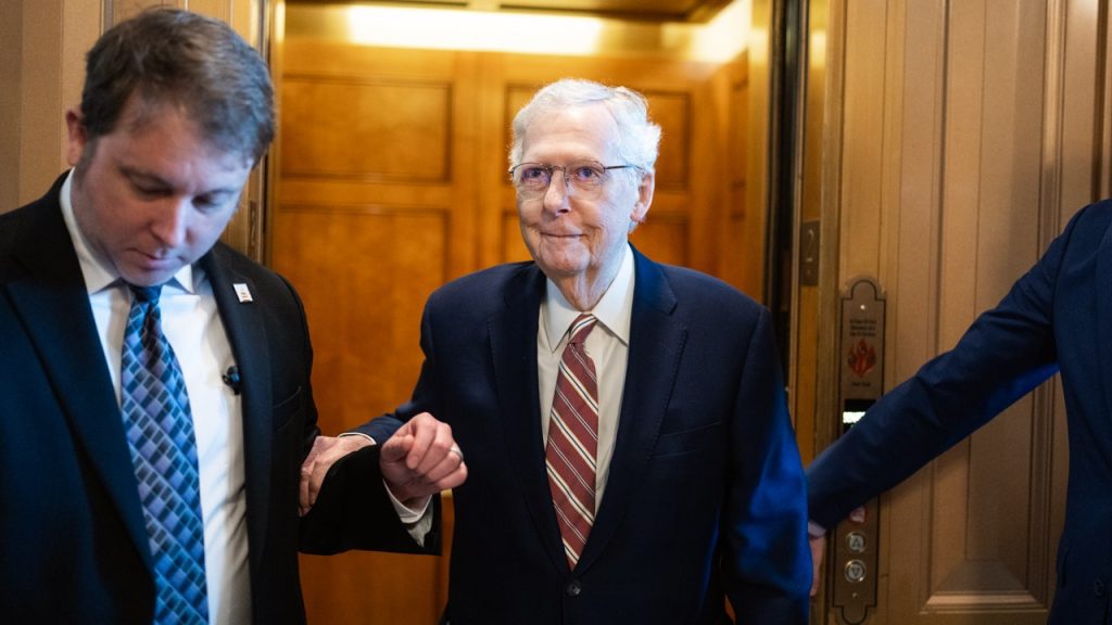 Kentucky Sen. Mitch McConnell hospitalized for undisclosed health issue