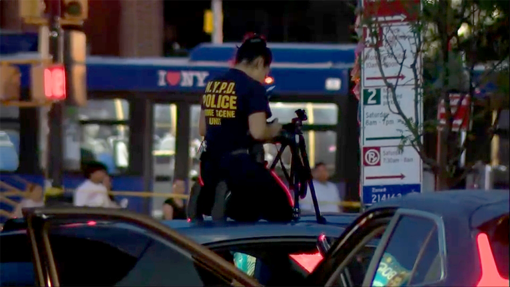 NYPD officer shoots stolen car driver who struck cops in the Bronx