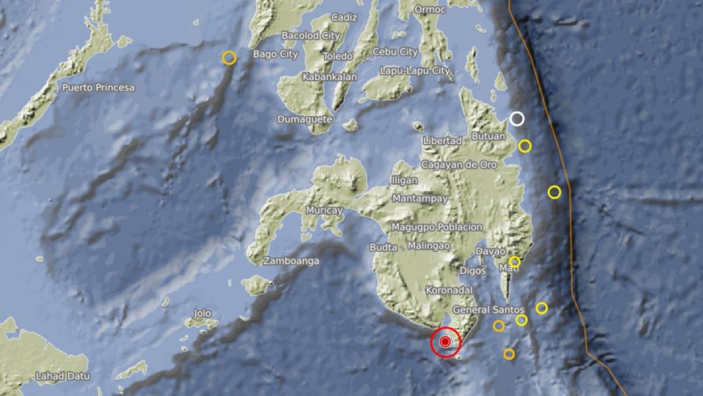 Earthquake of magnitude 7.8 strikes off southern Philippines, tsunami warnings issued