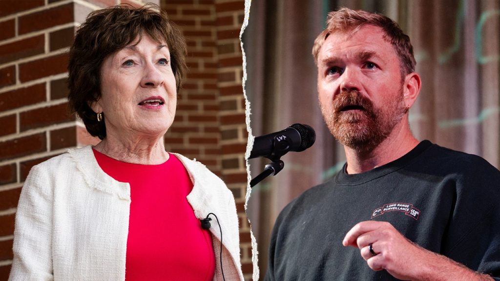 Collins calls Democratic challenger too extreme for Maine Senate voters