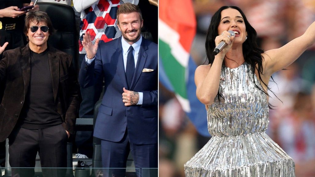 Tom Cruise, Beckham, Katy Perry spotted at 2026 FIFA World Cup matches