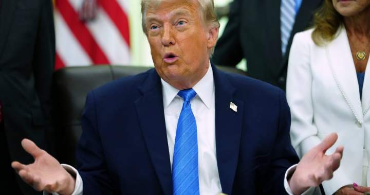 Trump says he is ‘not looking to renew’ CUSMA trade agreement – National
