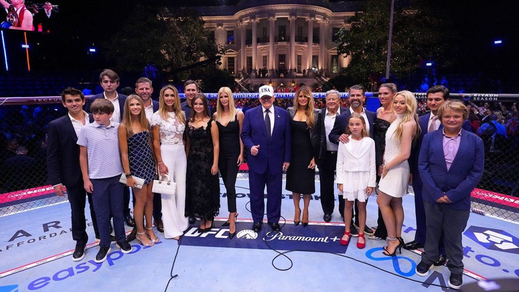 Melania Trump and Ivanka Trump bring star power at UFC Freedom 250 event