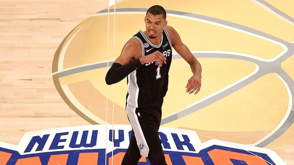 Victor Wembanyama scores 32 as Spurs top Knicks in NBA Finals Game 3