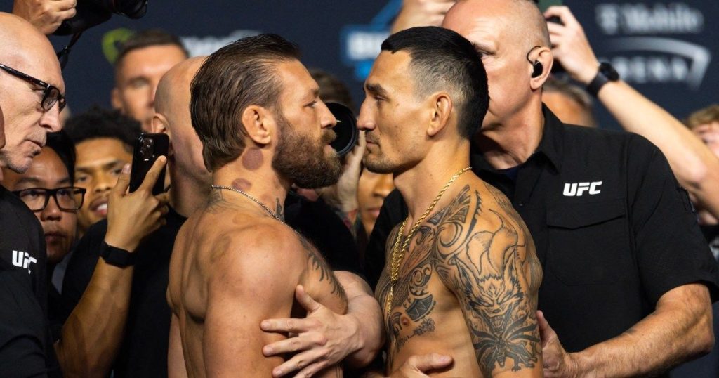 Conor McGregor weighs in at 170.5 pounds for UFC 329 bout vs Max Holloway | Mixed Martial Arts News