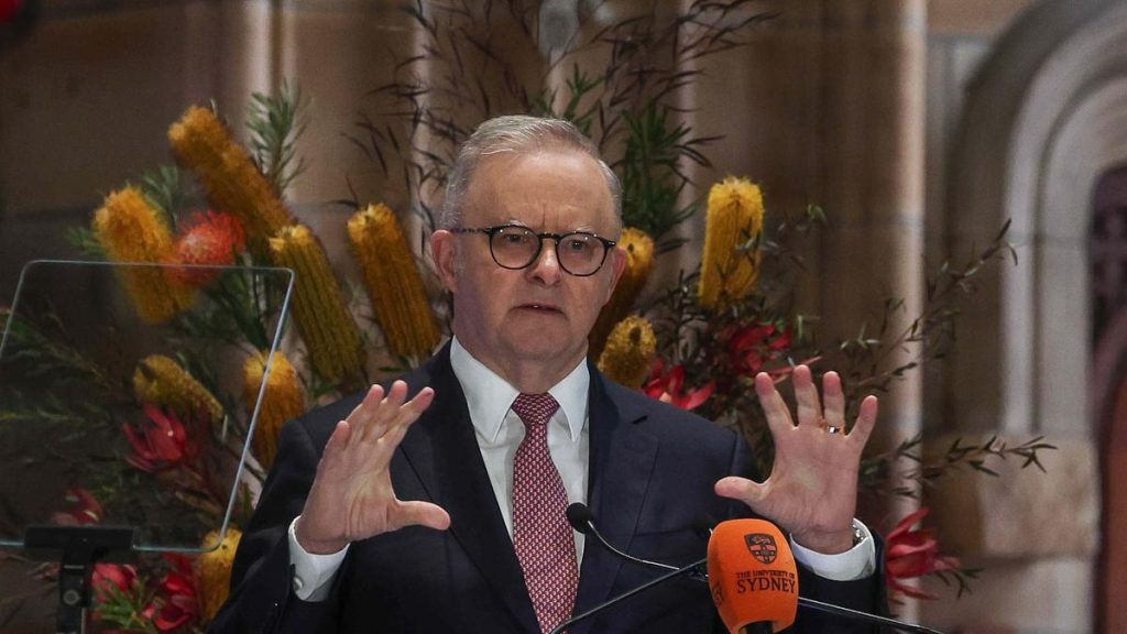 Anthony Albanese vows to protect Australian creatives from having work ripped off by artificial intelligence