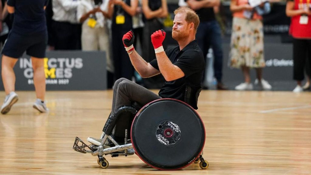 Harry's rolls into Invictus countdown without Meghan