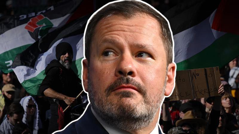 Labor quashes any chance of dissent on Middle East conflict at tightly controlled national conference