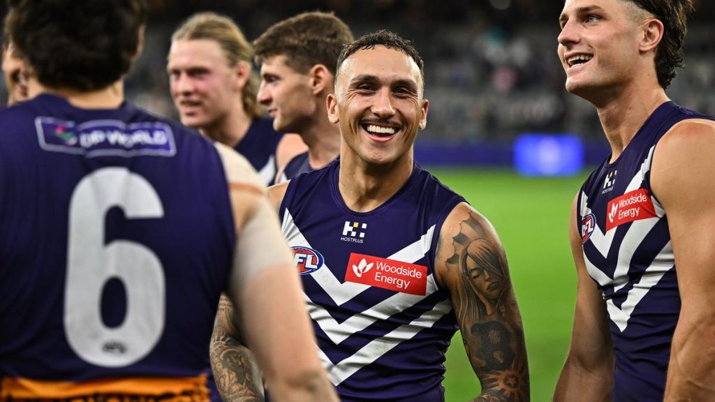 Fremantle Dockers coach expresses immense pride in team’s record breaking 2026 season