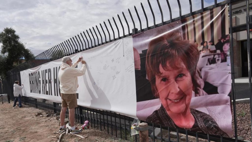 Ransom notes released in US TV host's missing mum case