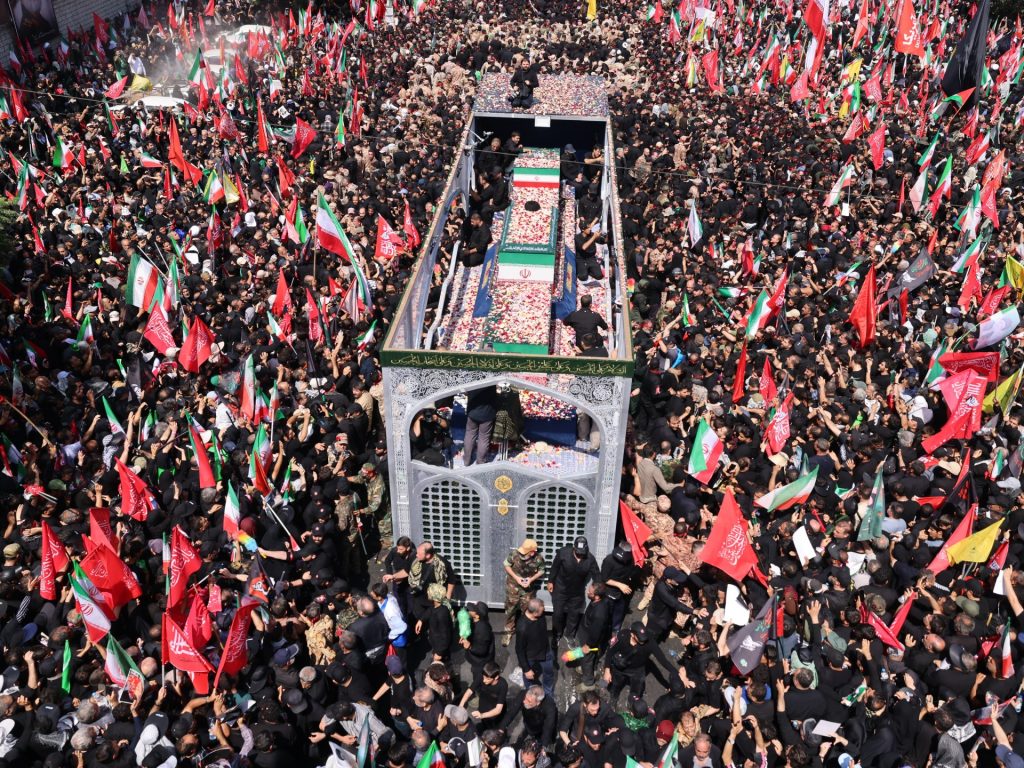Huge crowd joins funeral procession for Iran’s Supreme Leader Khamenei | US-Israel war on Iran News