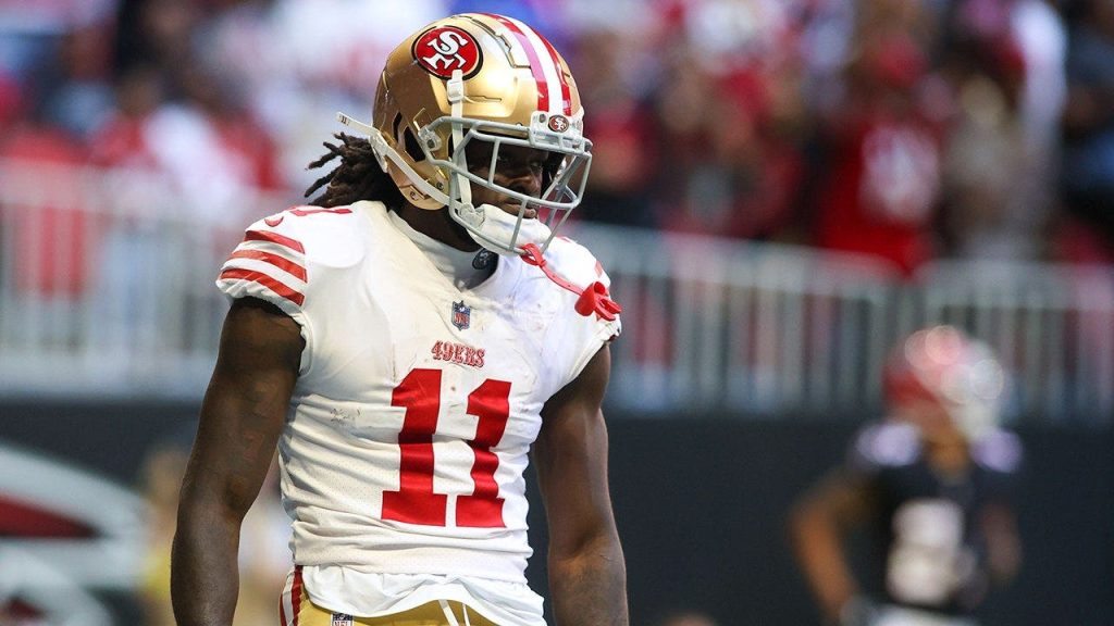 Brandon Aiyuk trade to Commanders in jeopardy after Daniels posts