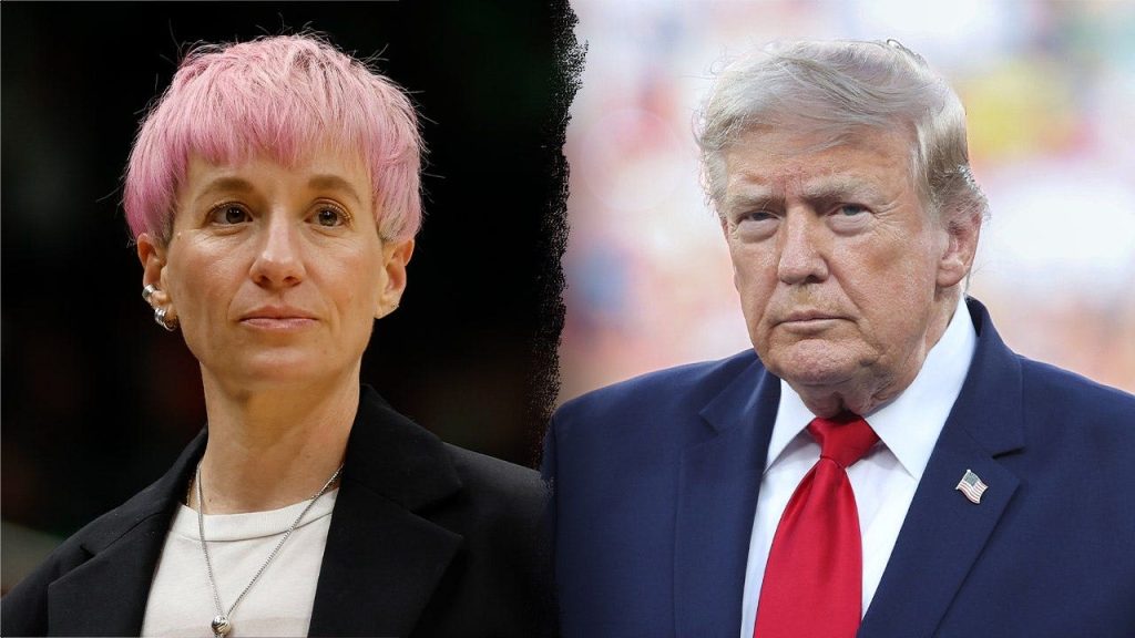 Megan Rapinoe swipes at Trump, blames him for US men’s team losing World Cup